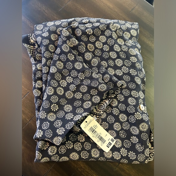 Reversible boho fitted blouse beautiful! Small NWT - Picture 8 of 8